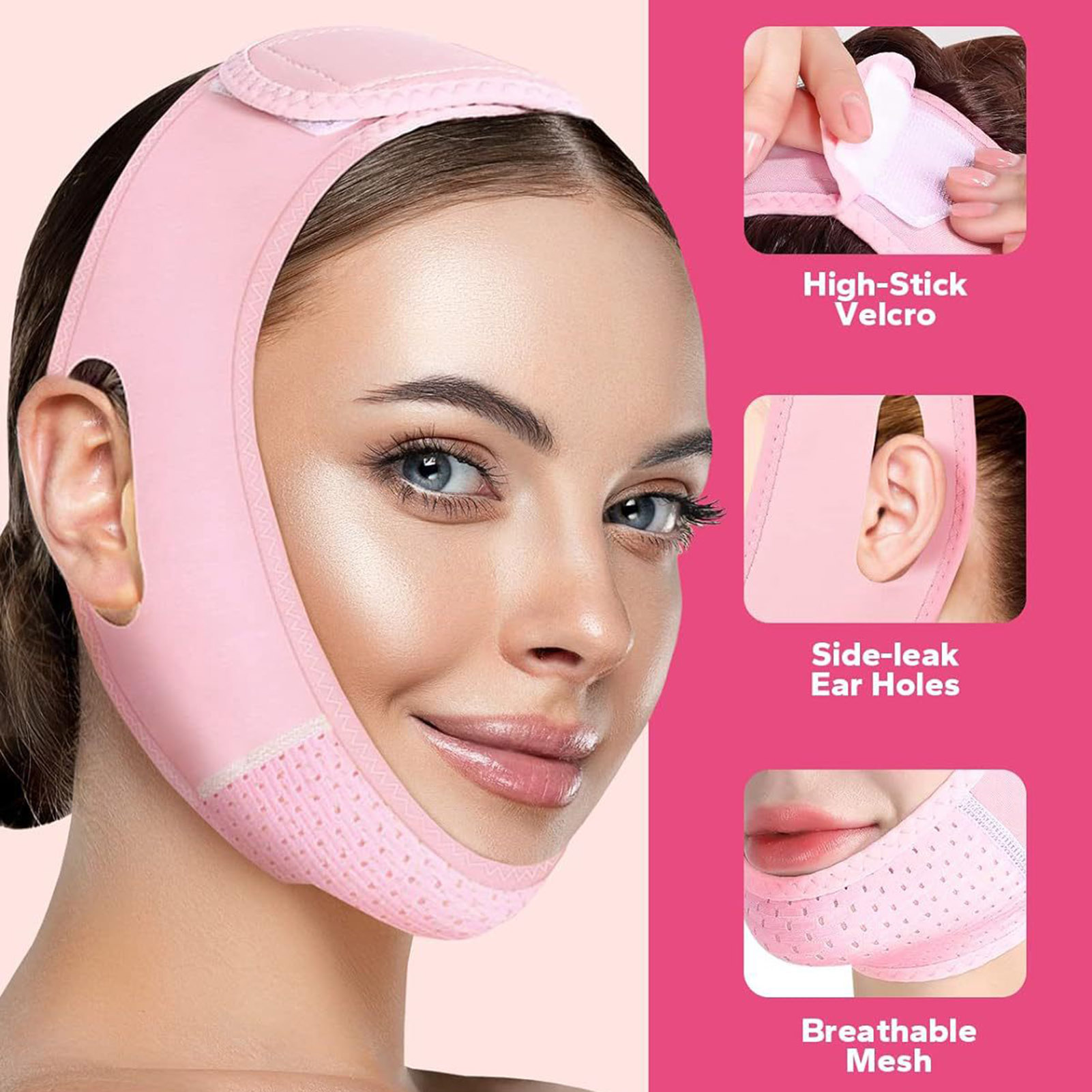 Skincare Routine - Daily Care Face Slimming Strap V