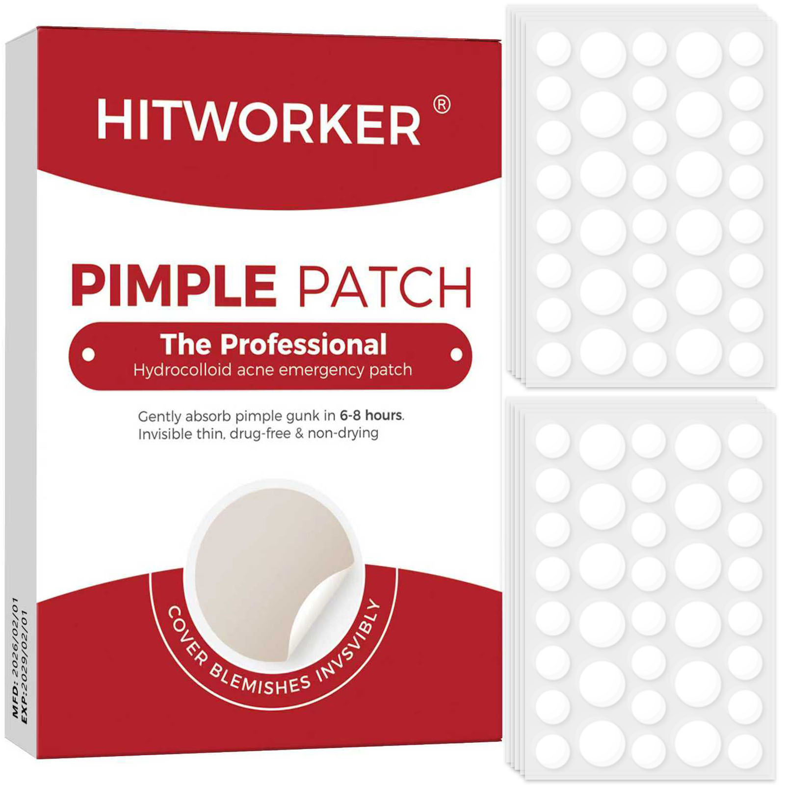 Skincare You - Invisible Waterproof Hydrocolloid Acne Patch for