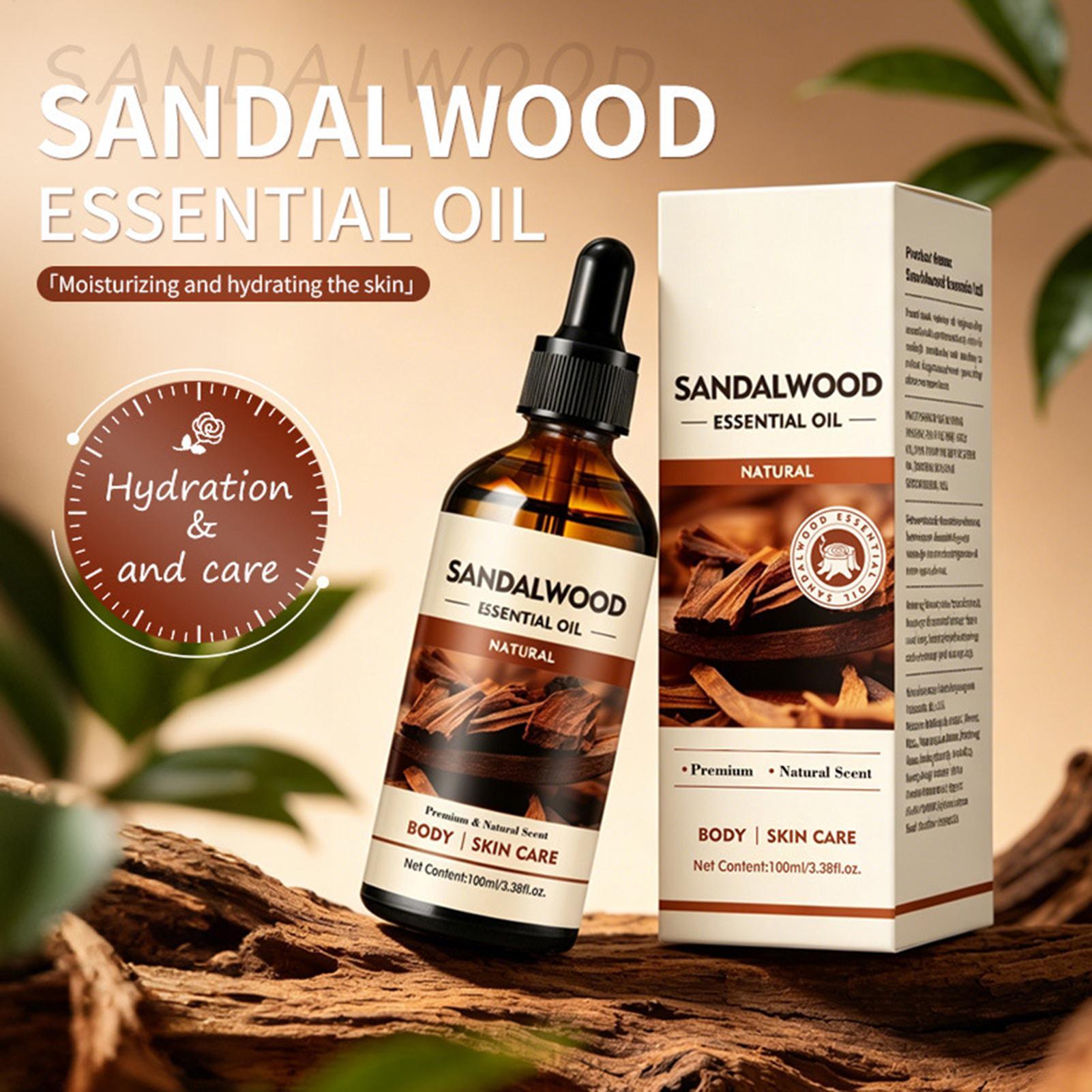 Skincare Natur E - Sandalwood Fragrance Oil 100ml Natural Aromatherapy