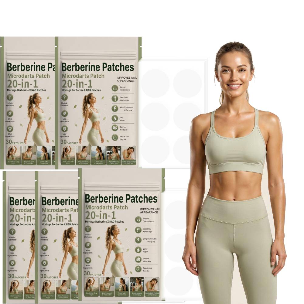 Skincare Routine - Berberine Moringa NAD Patches 30PCS Comfortable