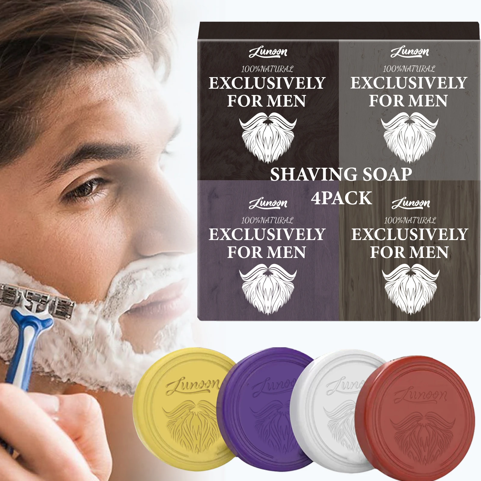Sandalwood Shaving Soap for Me - Skincare Natur E 评论和价格