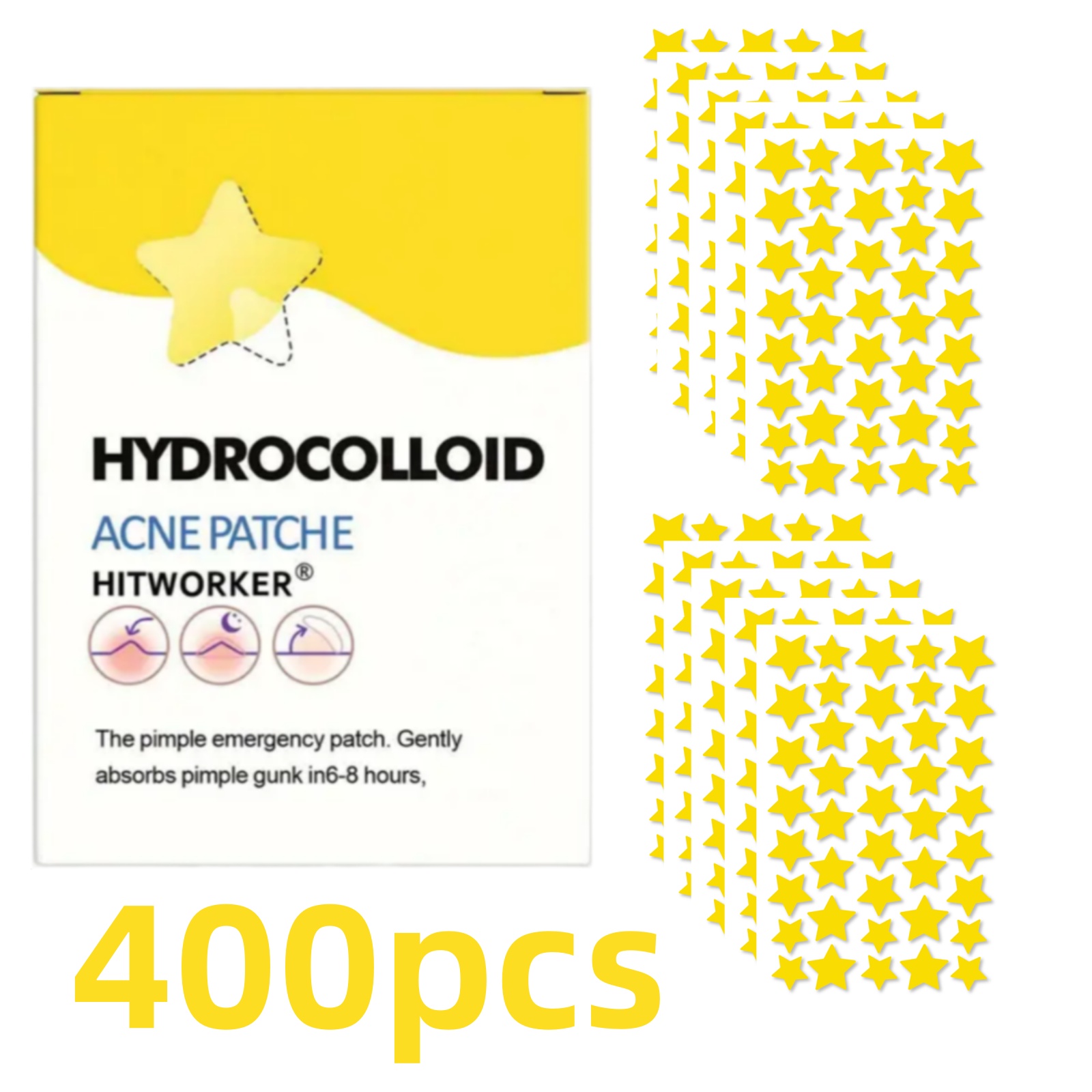 200/400 Pcs Star-Shaped Acne P - Skincare China 评论和价格