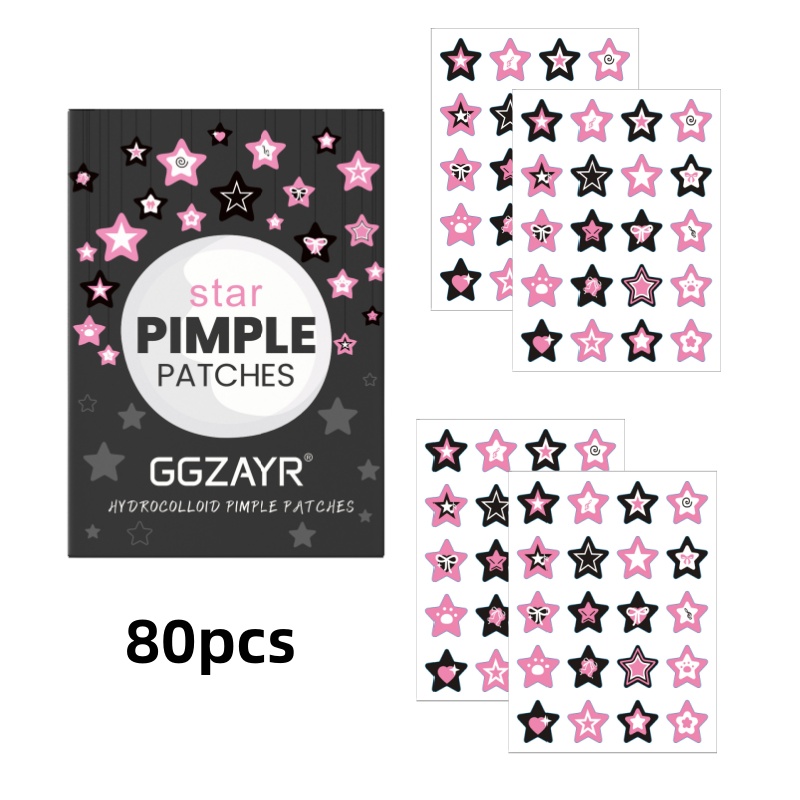 80/160pcs Star Acne Patch Set  - Skincare You 评论和价格