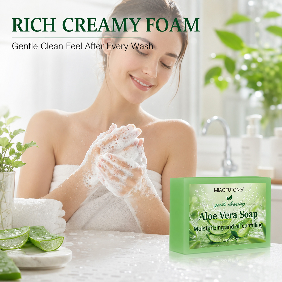 4 In 1 Aloe Vera Handmade Esse - Skincare Natur E 评论和价格