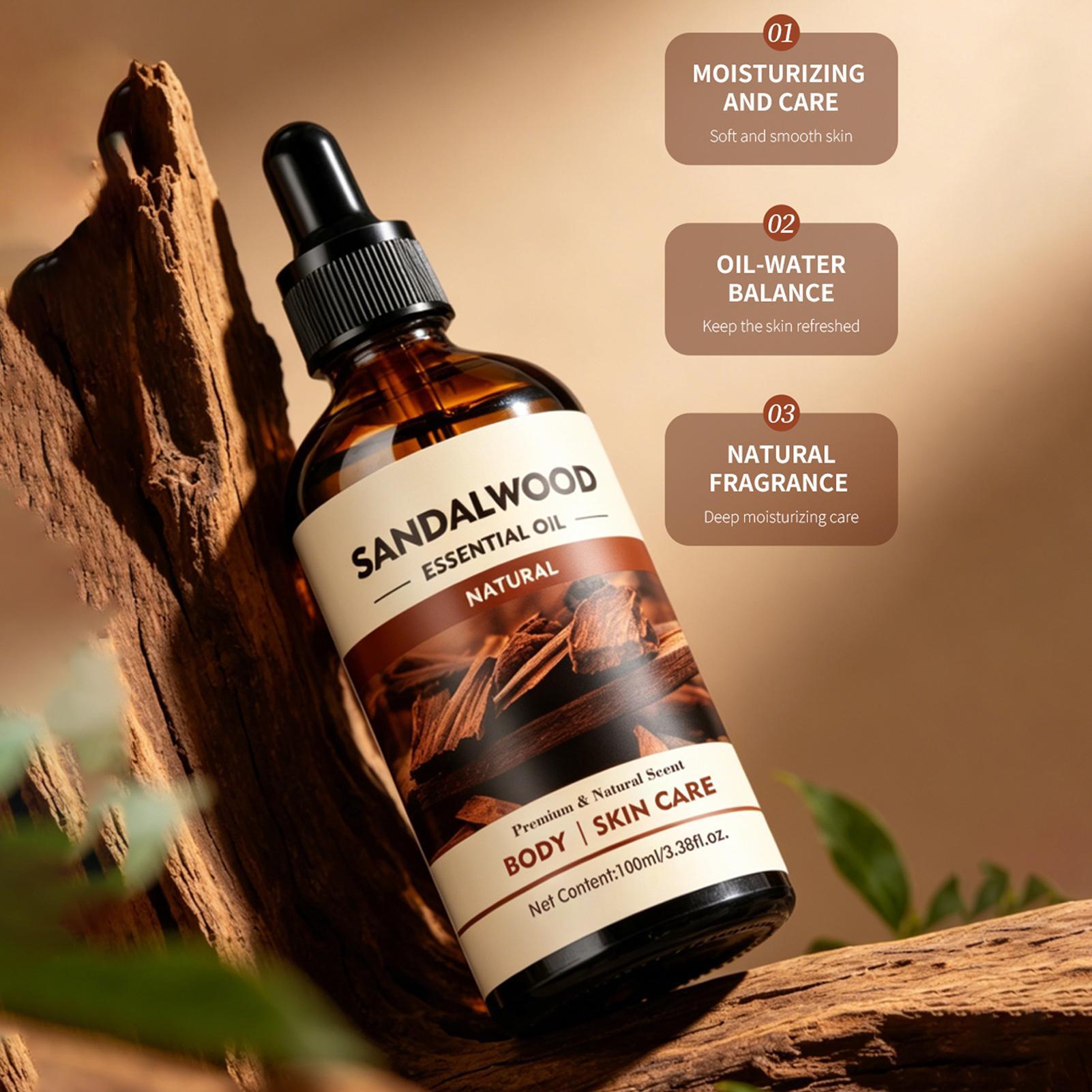 Sandalwood Fragrance Oil 100ml - Skincare Natur E 评论和价格
