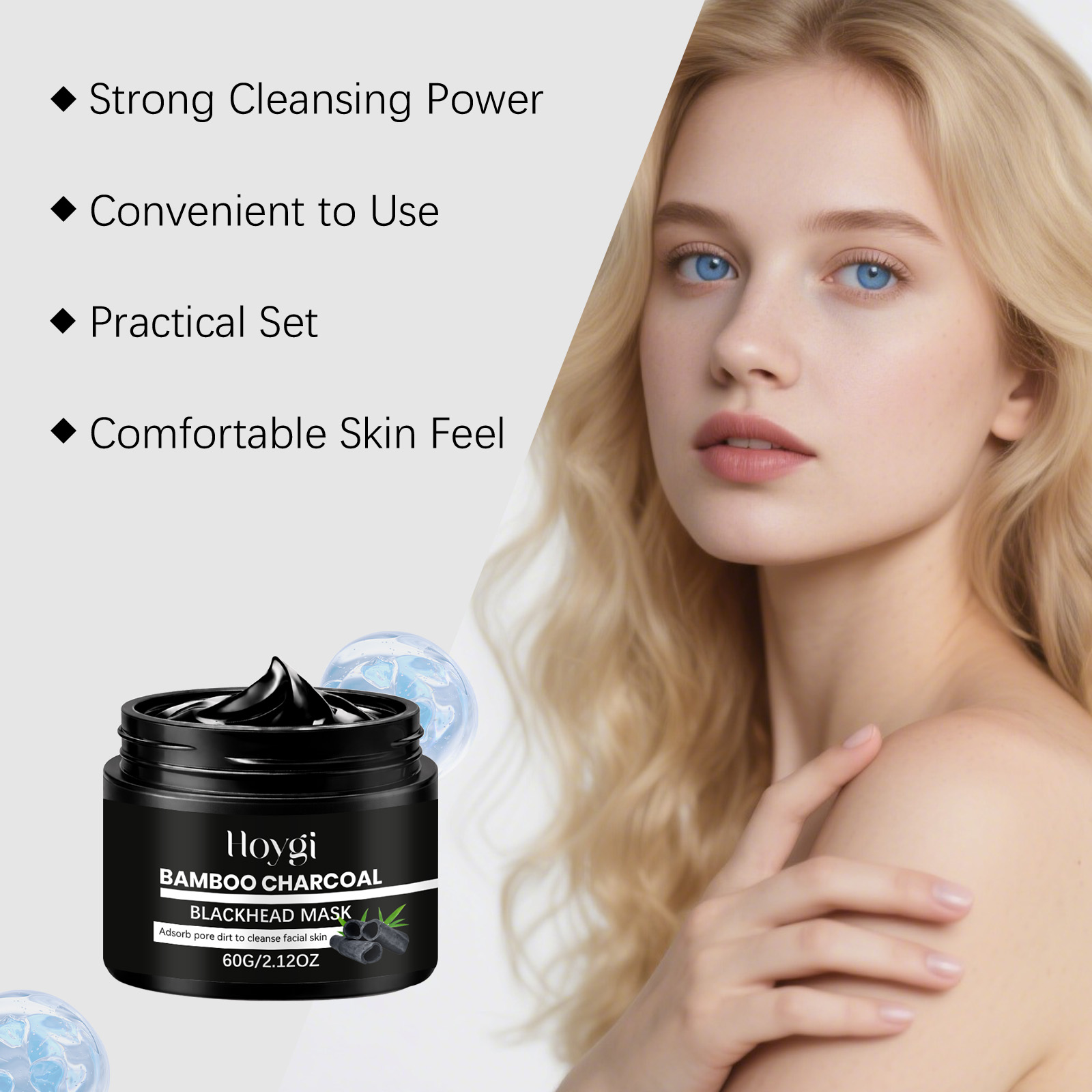 Bamboo Charcoal Blackhead Mask - Skincare China 评论和价格