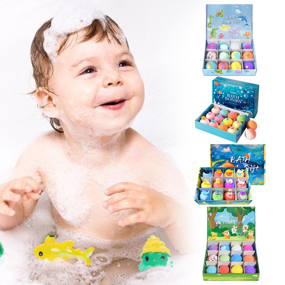 12Pcs Natural Kids Bath Bombs  - Skincare Natur E 评论和价格