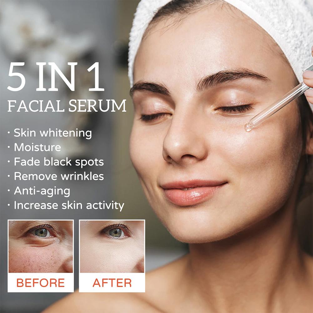 30ml Face Serum 5 In 1 Moistur - Snail Mucin Essence 评论和价格